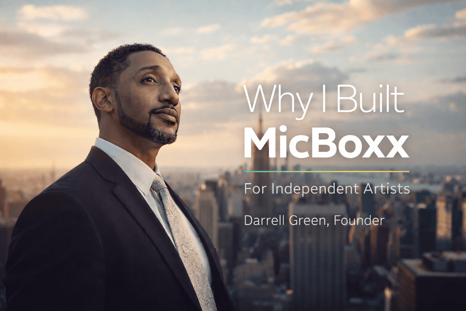 Why I Built MicBoxx for Independent Artists